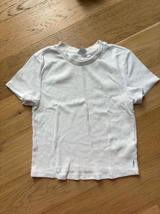 TNA Tops - TNA Ribbed White T-Shirt